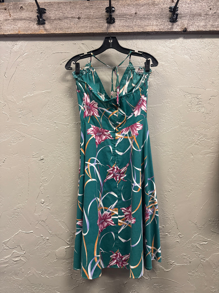 *VINTAGE DRESSWORKS HALTER DRESS