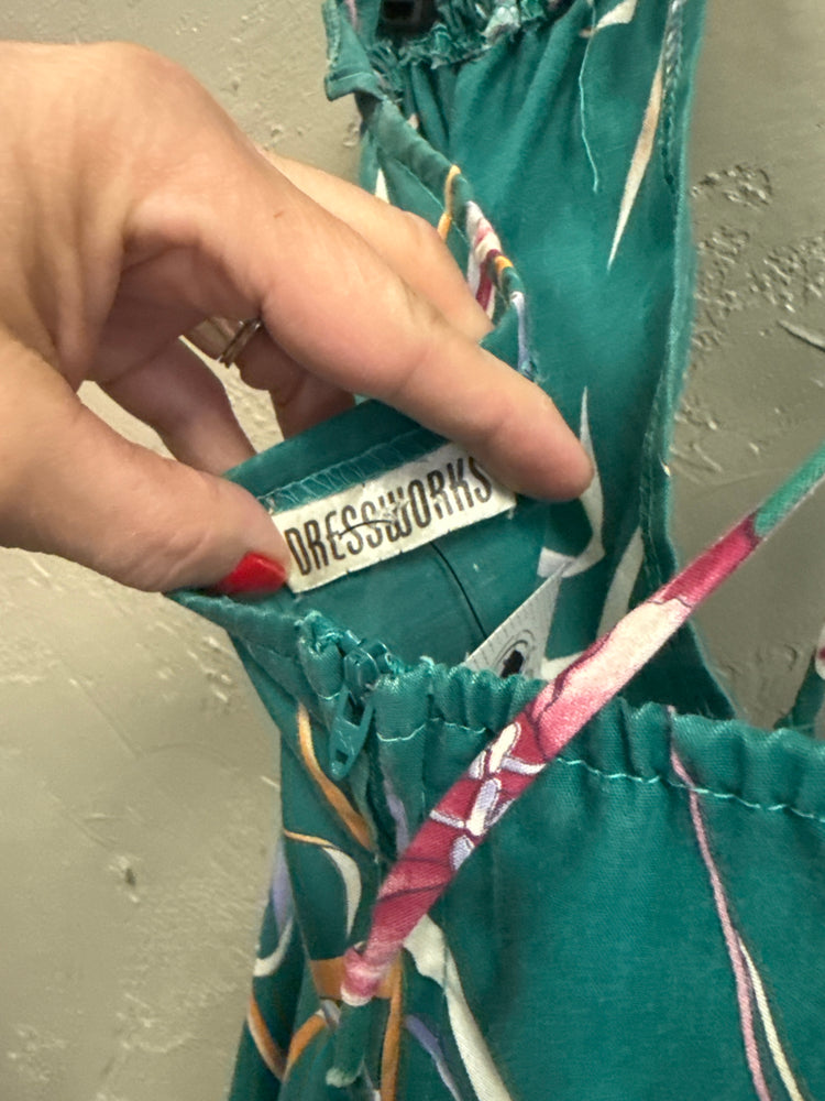 *VINTAGE DRESSWORKS HALTER DRESS