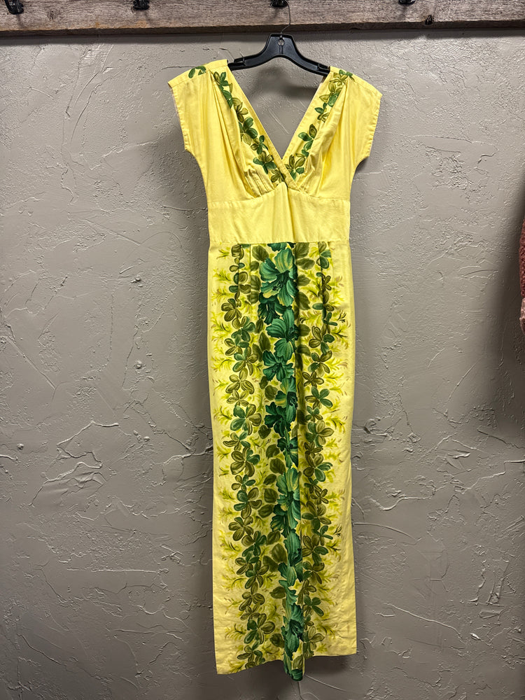*VTG HAWAIIAN TOGS MAXI DRESS
