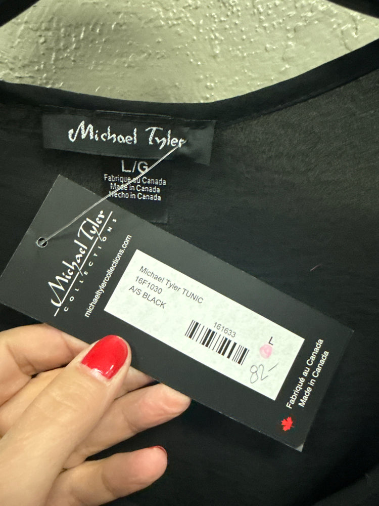 NWT MICHAEL TYLER LAYERED TUNIC (org$82)