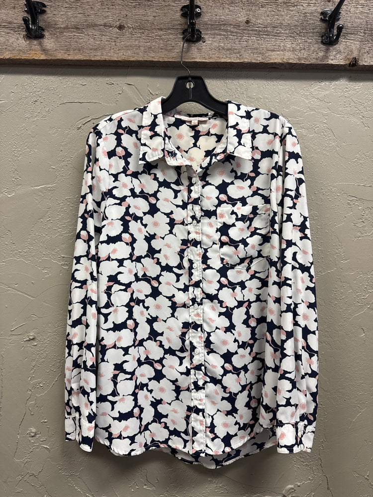 SKIES ARE BLUE FLORAL BLOUSE