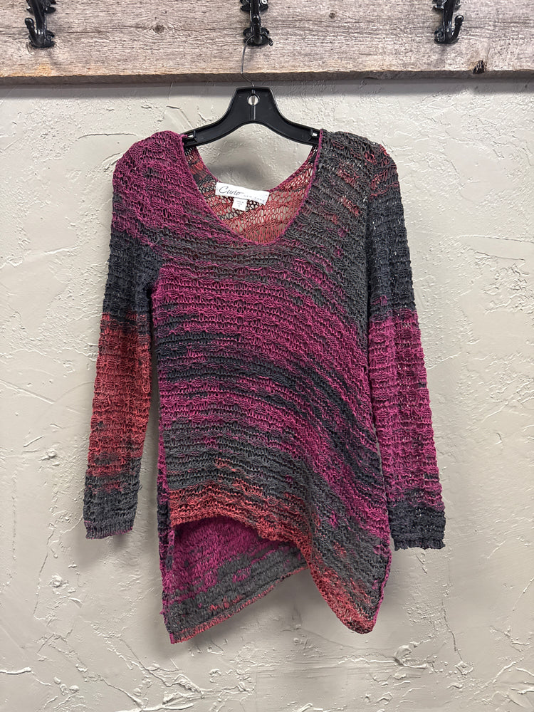 CURIO NY OPEN KNIT SWEATER