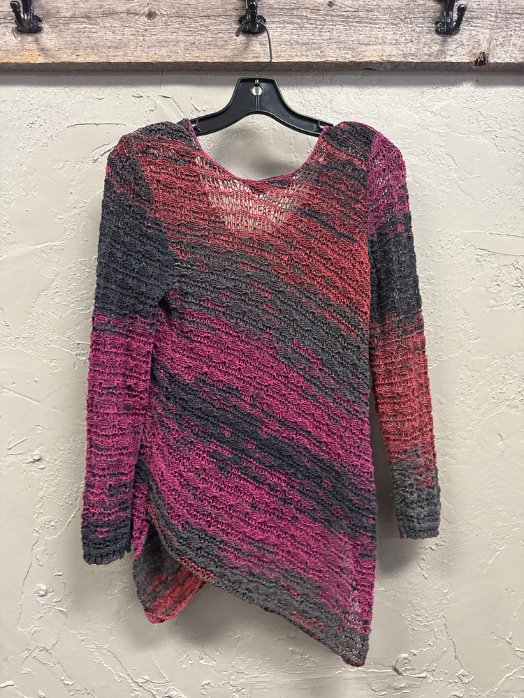 CURIO NY OPEN KNIT SWEATER