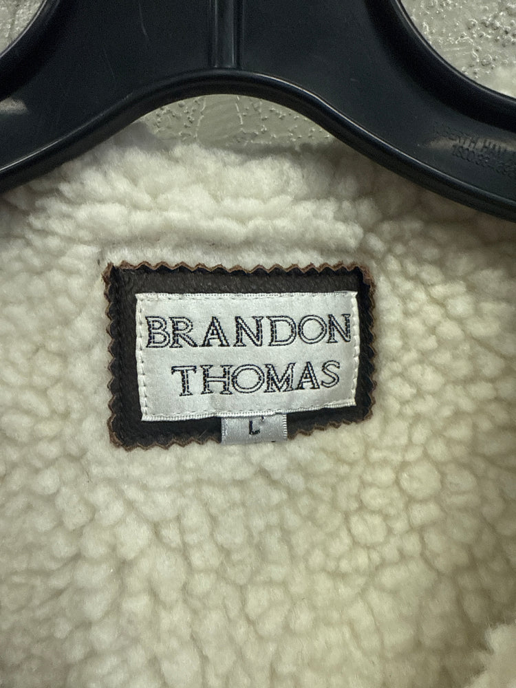 VTG BRANDON THOMAS SHEARLING VEST