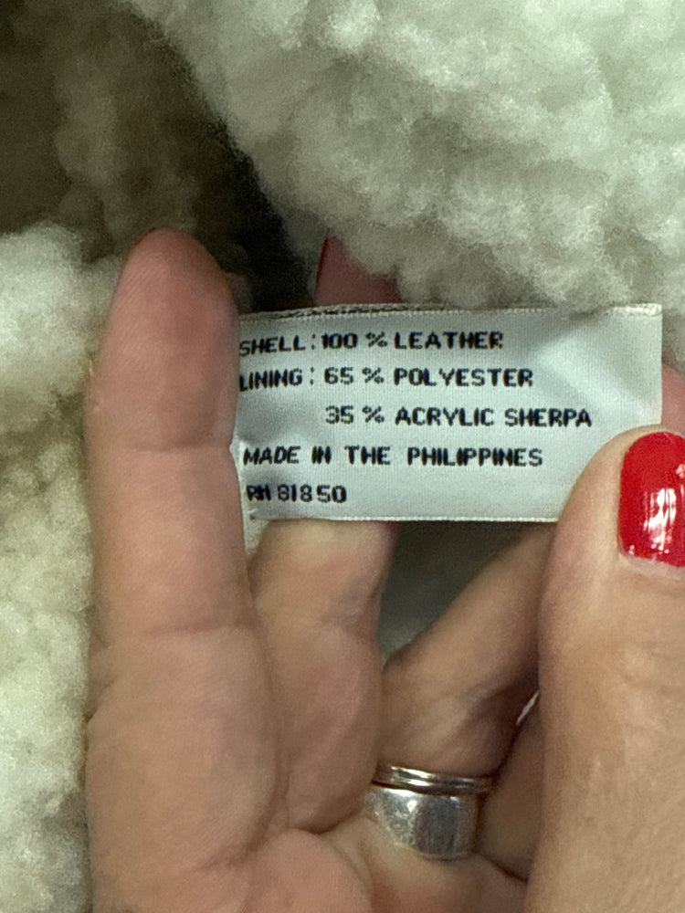VTG BRANDON THOMAS SHEARLING VEST