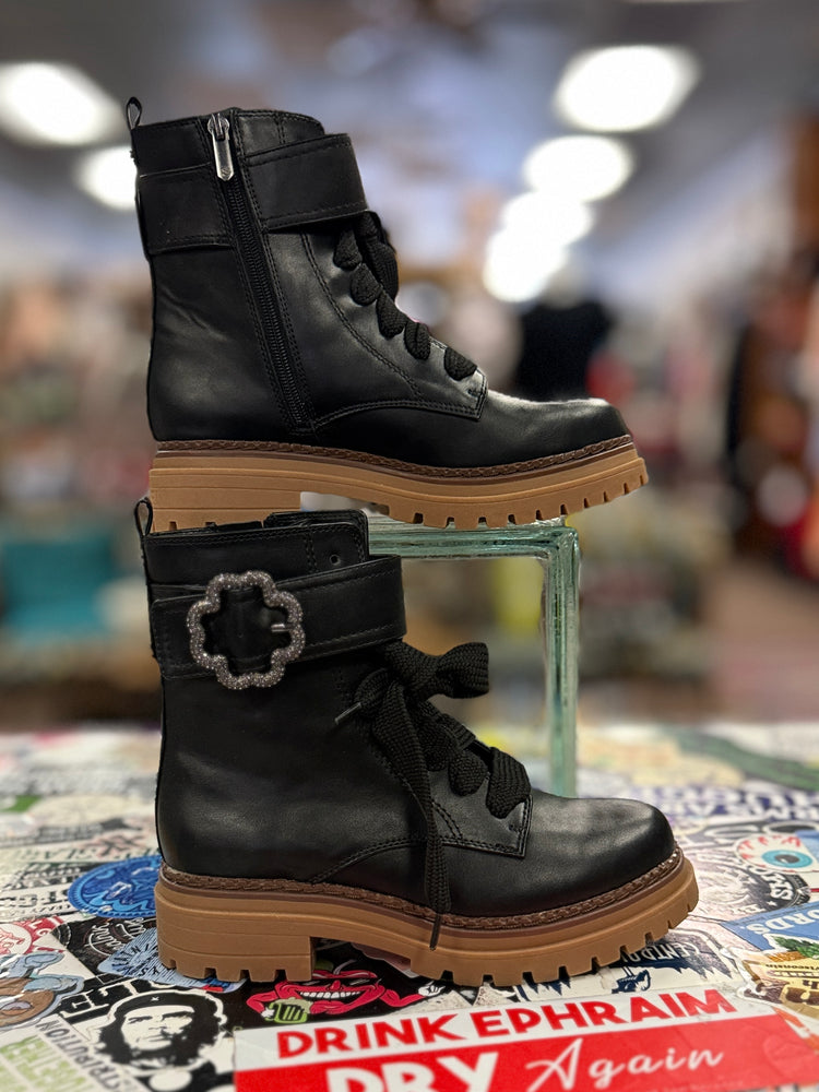 NWT SAM & LIBBY COMBAT BOOT (org$50)
