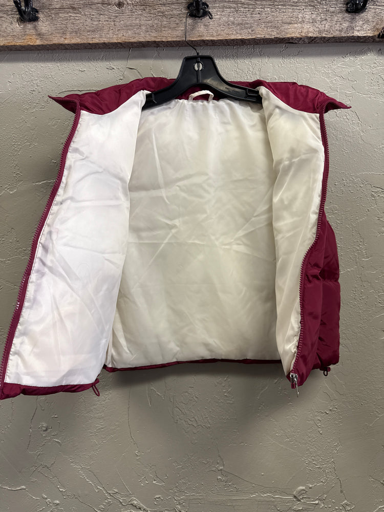 NWOT CROP PUFFER VEST