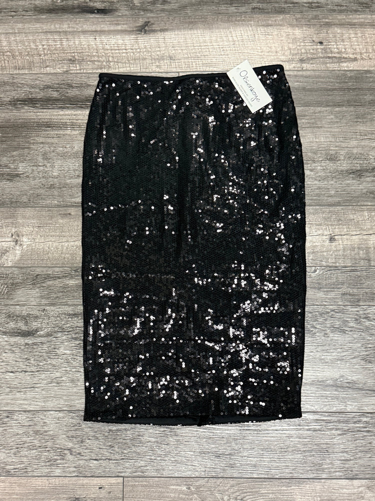 NWT OLSENBOYE SEQUIN PENCIL SKIRT (org$52)