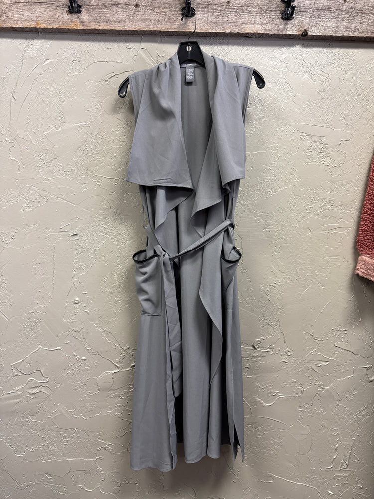 NWOT KATE & MALLORY BELTED DUSTER VEST