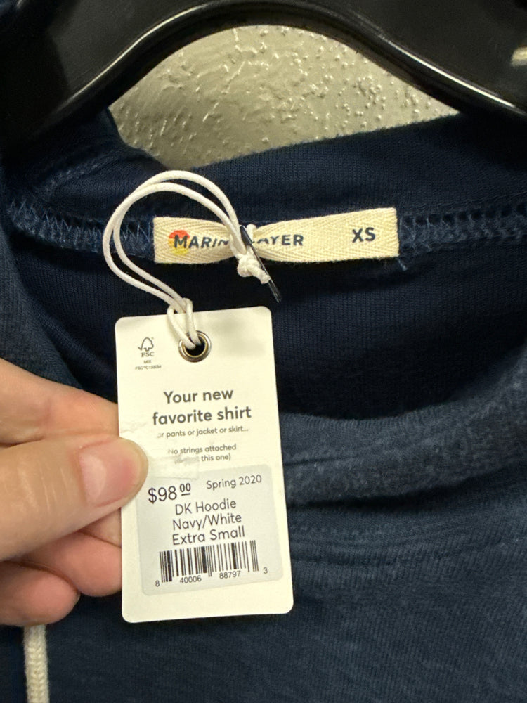 NWT MARINE LAYER HOODIE (org$98)
