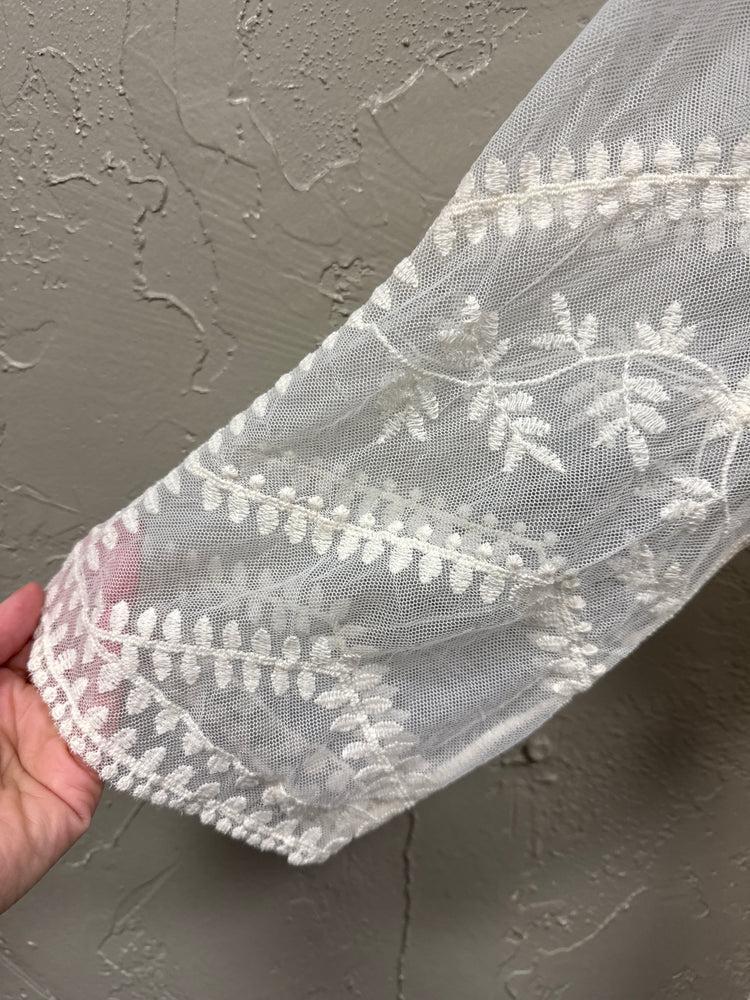 NWT LANE BRYANT LACE KIMONO (org$60)