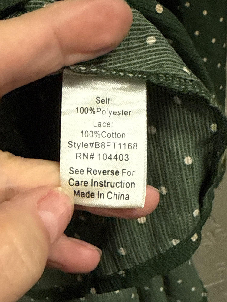 BLU PEPPER TIE FRONT BLOUSE