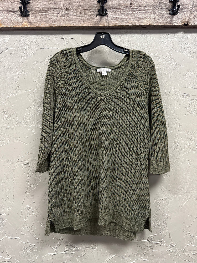 COLDWATER CREEK LOOSE KNIT SWEATER