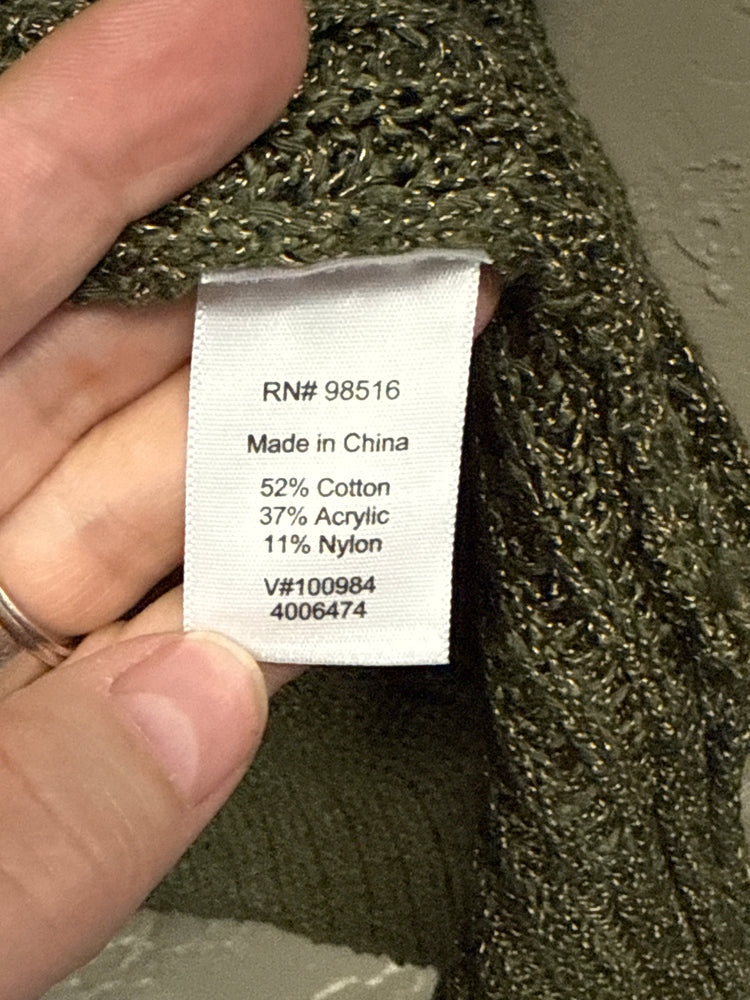 COLDWATER CREEK LOOSE KNIT SWEATER