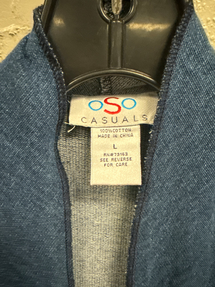 OSO CASUALS OPEN FRONT CARDIGAN