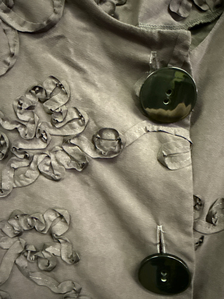 NWT YUSHI RUFFLE ACCENT JACKET (org$148)