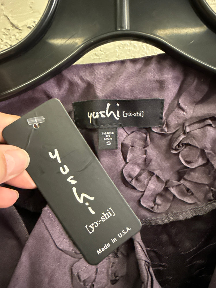 NWT YUSHI RUFFLE ACCENT JACKET (org$148)