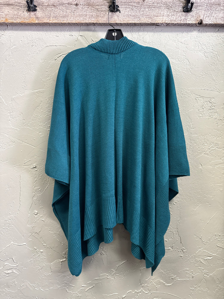 NWT HARVE BENARD FULL ZIP PONCHO