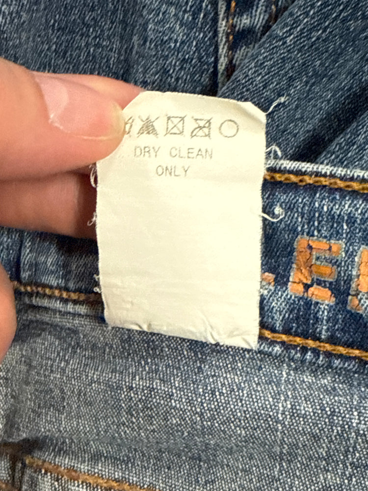 ALLEN B VELVET FLARE JEAN