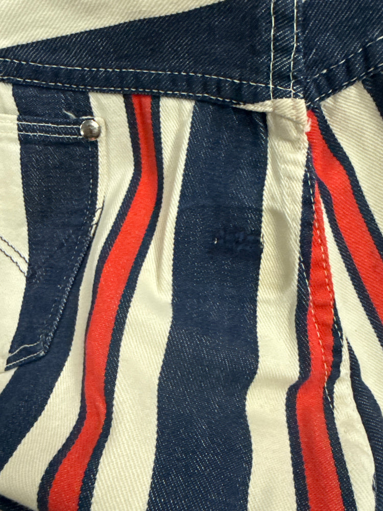 VTG 60’s WRANGLER HIPPIE STRIPED JEAN