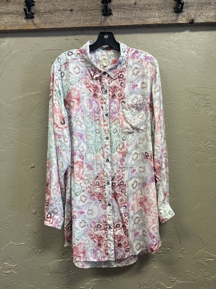 JAG TUNIC BUTTON UP SHIRT