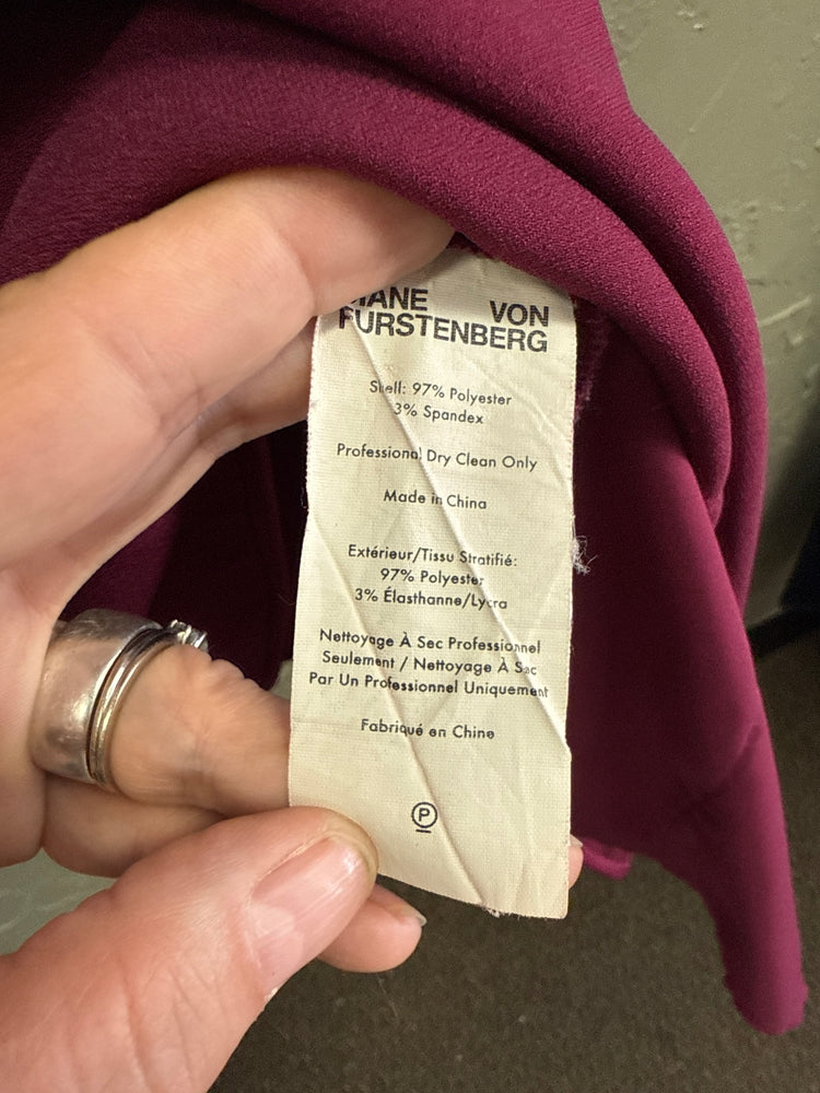 DVF POCKETED TUNIC (org$325)