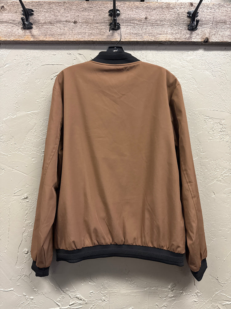 FASHION FULL ZIP BOMBER JACKET