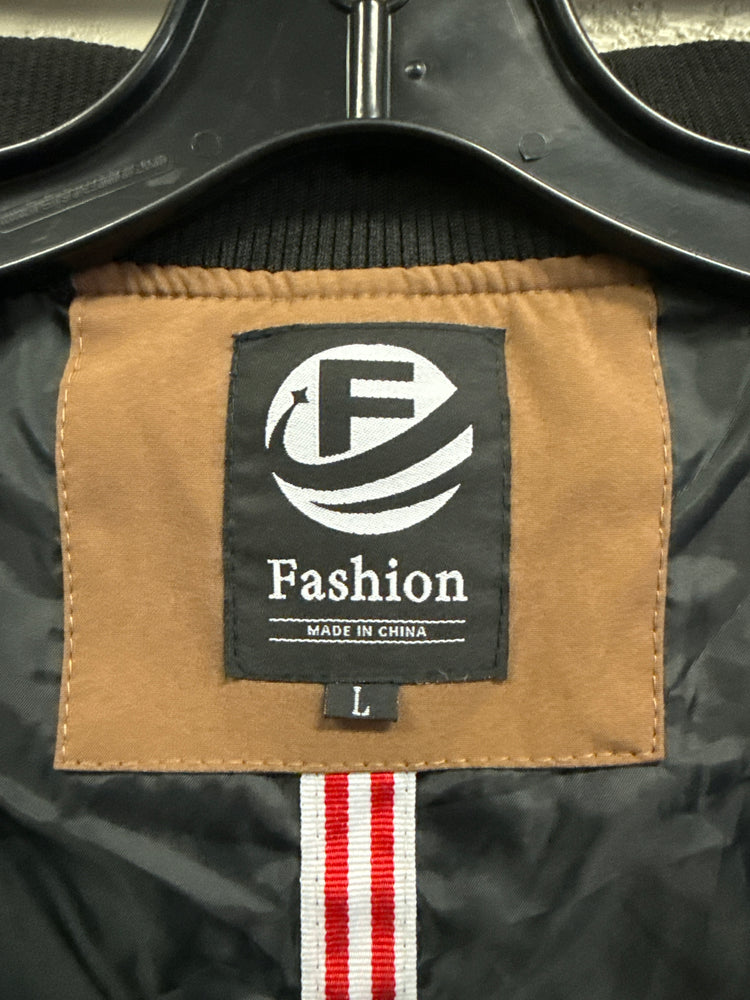 FASHION FULL ZIP BOMBER JACKET