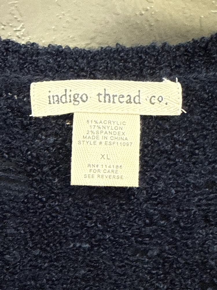 NWOT INDIGO THREAD SWEATER