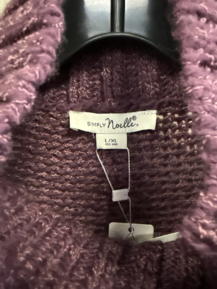 NWT SIMPLY NOELLE REVERSIBLE SWEATER