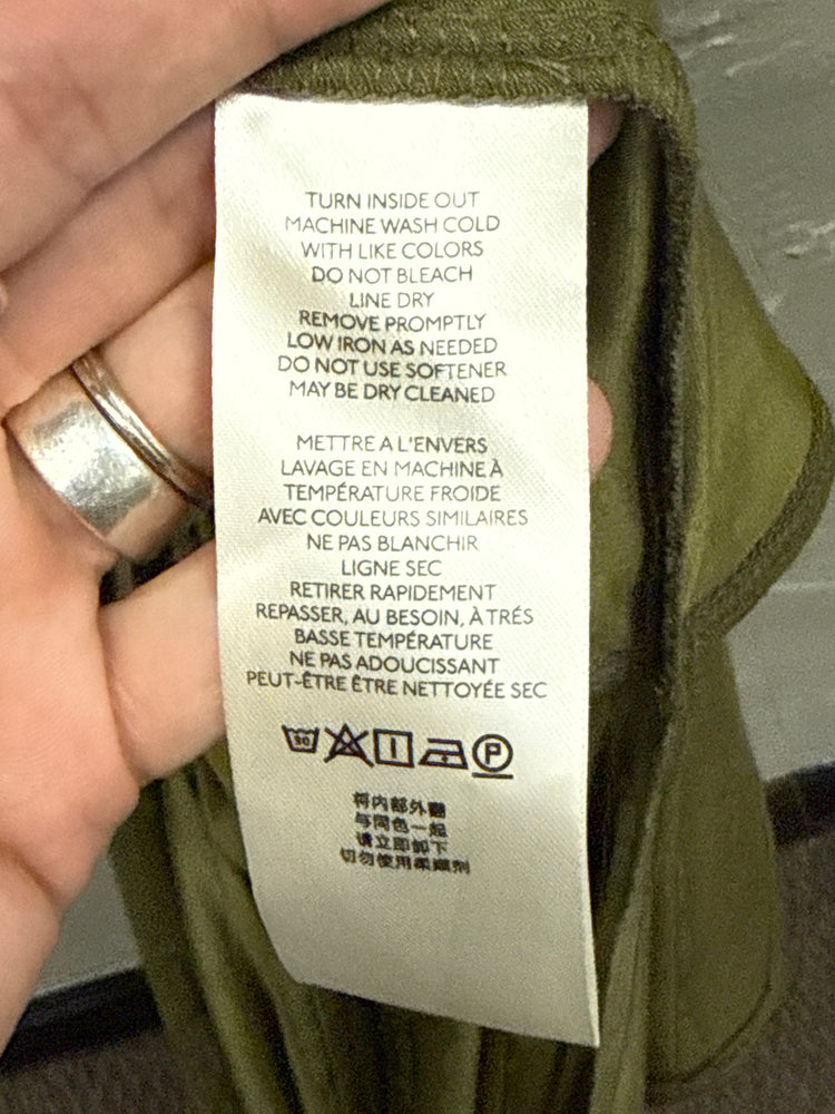 FREE PEOPLE LONG SLEEVE WRAP DRESS (org$168)