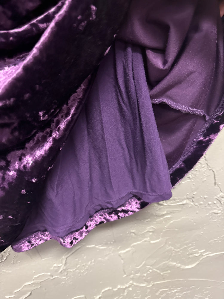 FREE PEOPLE VELVET DRESS (org$128)