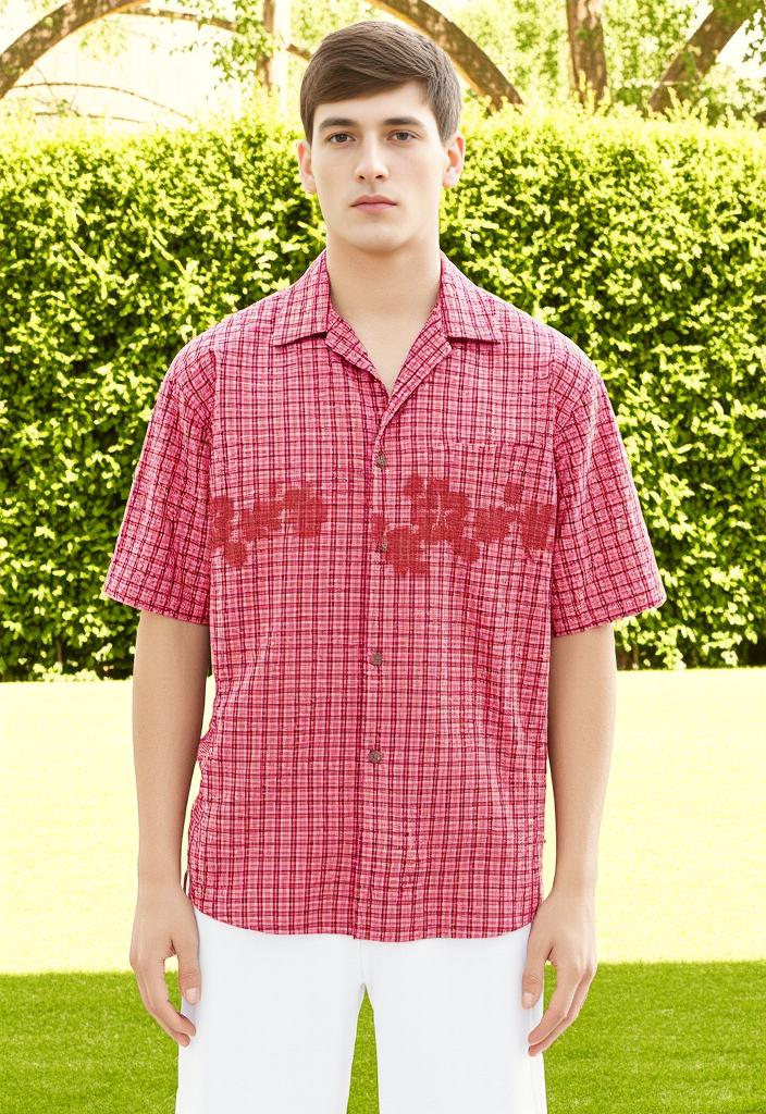 INDUSTRIAL EXCHANGE HAWAIIAN SHIRT