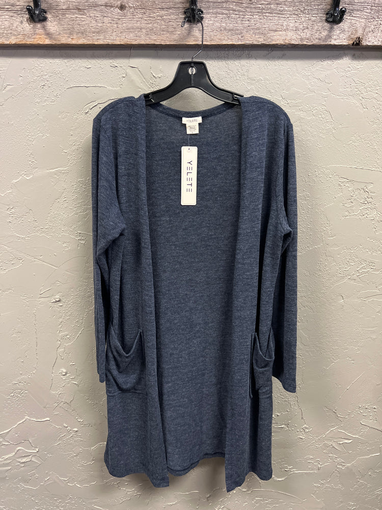 NWT YELETE OPEN CARDIGAN