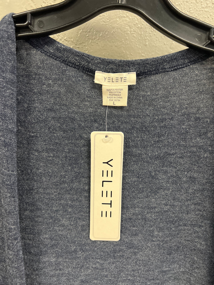 NWT YELETE OPEN CARDIGAN