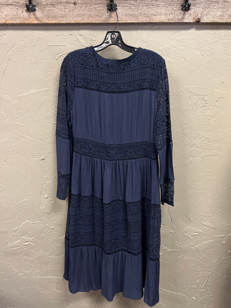 NWOT INDIGO THREAD HIPPIE DRESS