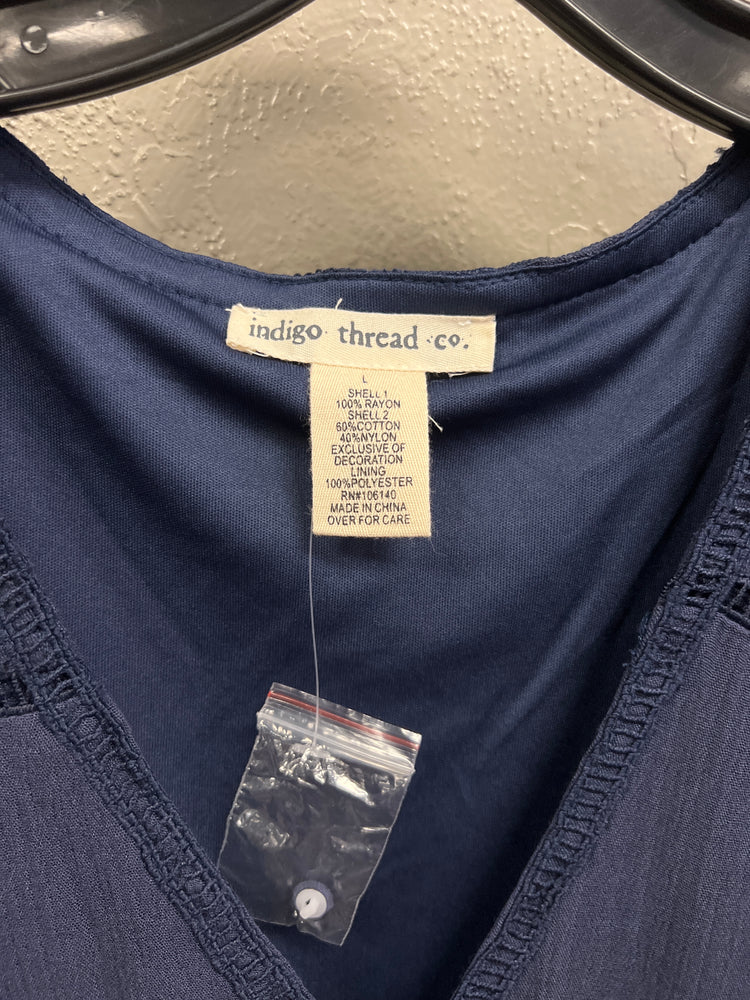 NWOT INDIGO THREAD HIPPIE DRESS