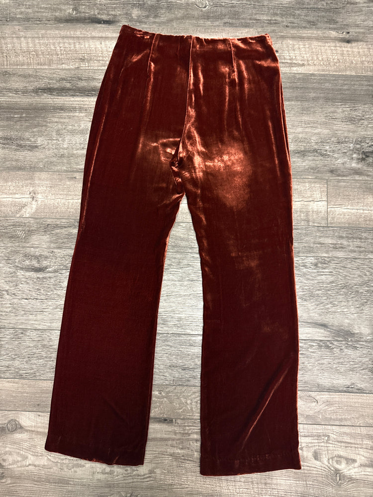 MNG VELVET SUIT PANTS (org$140)