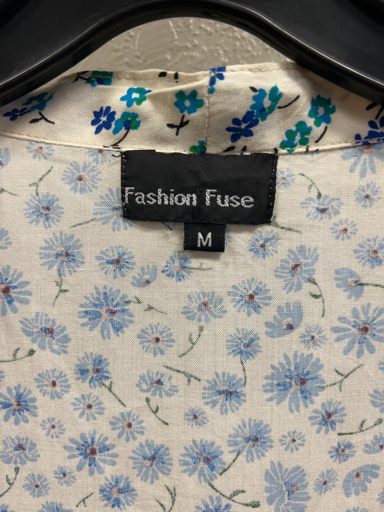 FASHION FUSE PATTERN BLOCK KIMONO