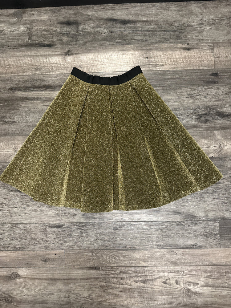 ENGLISH FACTORY PLEATED SKATER SKIRT