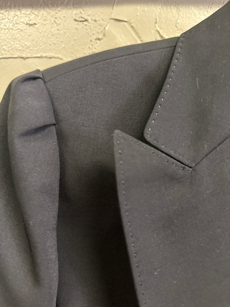 ANN KLEIN TUXEDO INSPIRED SUIT JACKET