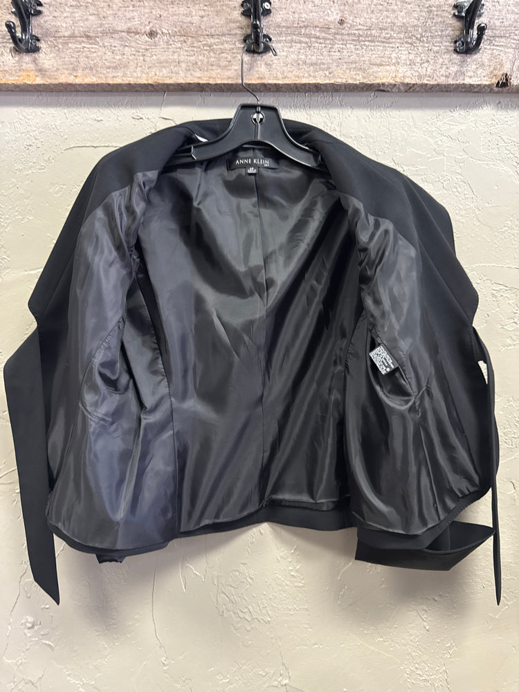 ANN KLEIN TUXEDO INSPIRED SUIT JACKET