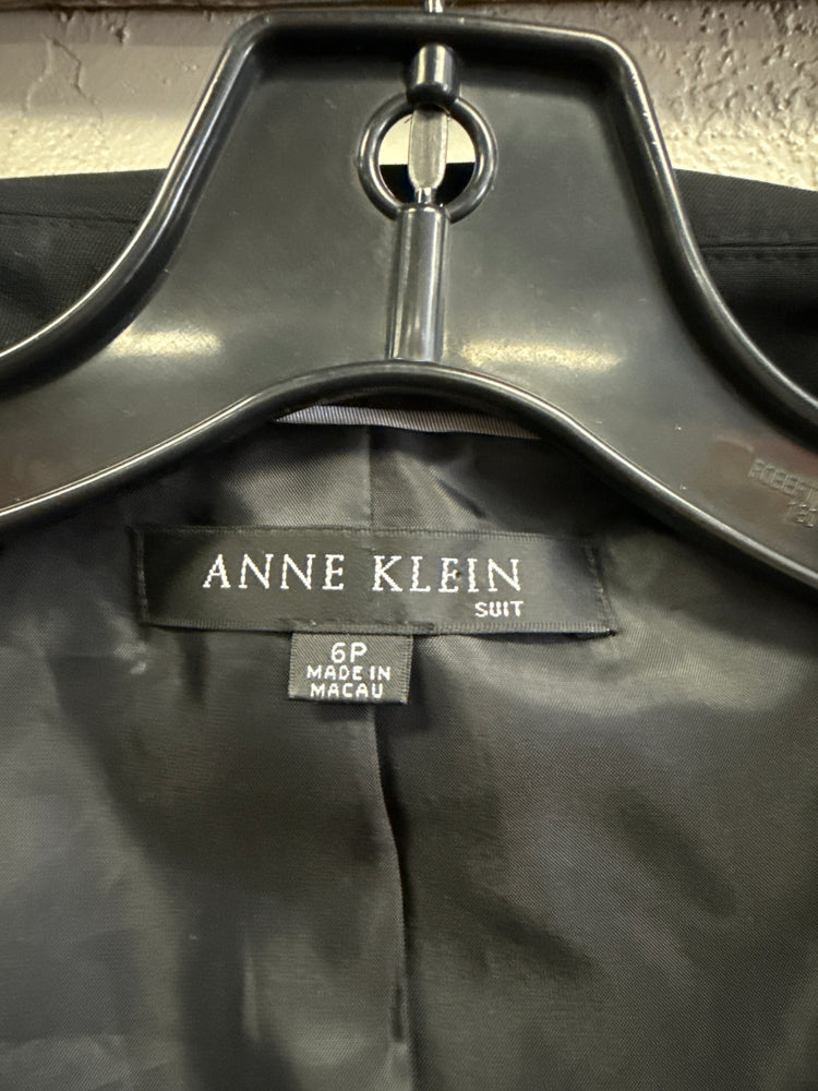 ANN KLEIN TUXEDO INSPIRED SUIT JACKET