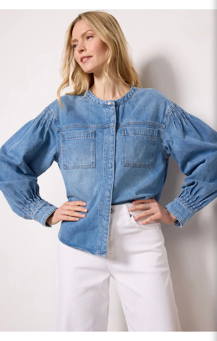 EVEREVE JORDY DENIM SHIRT (org$98)