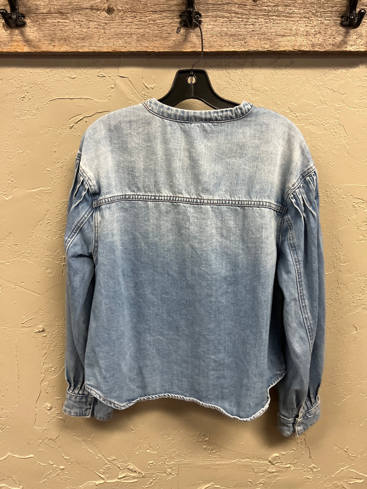 EVEREVE JORDY DENIM SHIRT (org$98)
