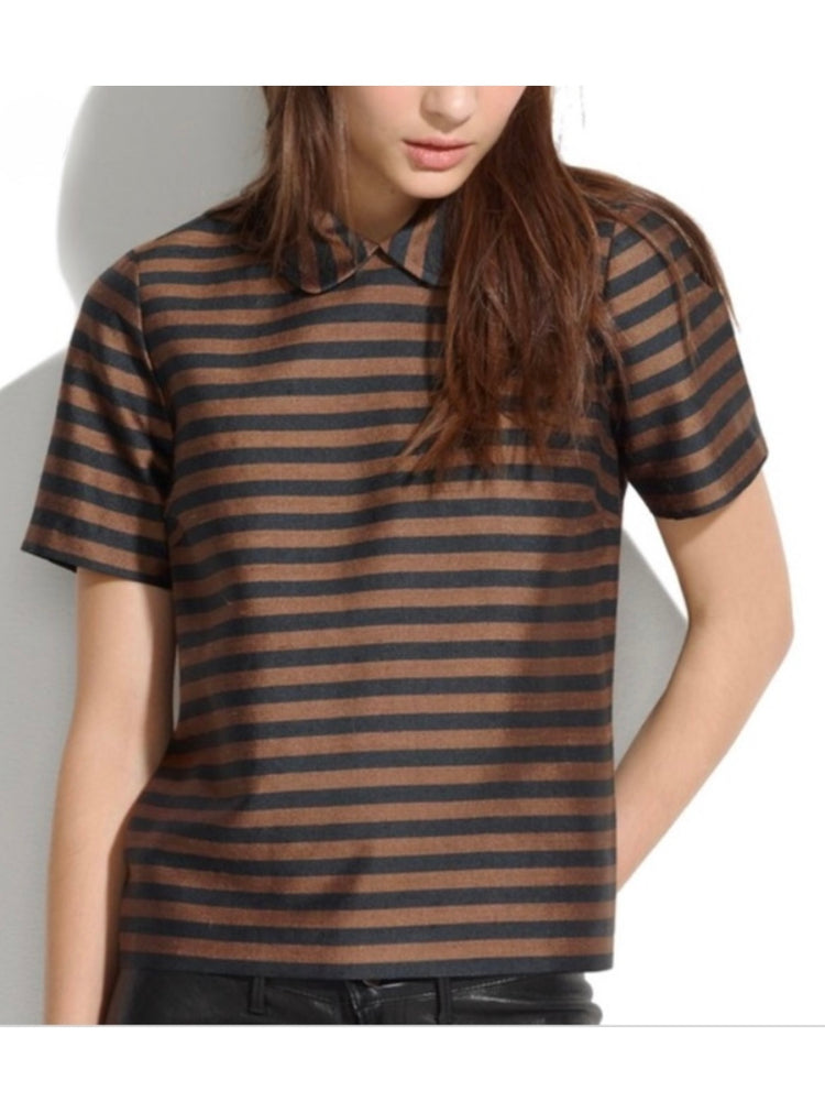 MADEWELL LINEN/SILK TOP (org$198)