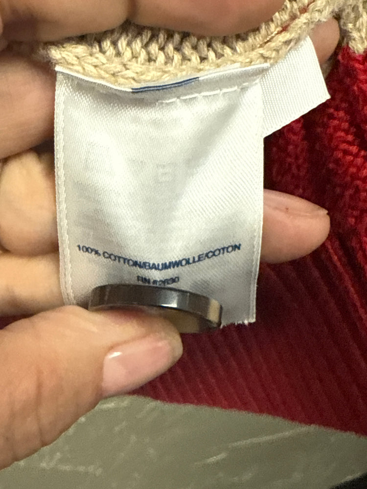 LANDS END COTTON DRIFTER SWEATER