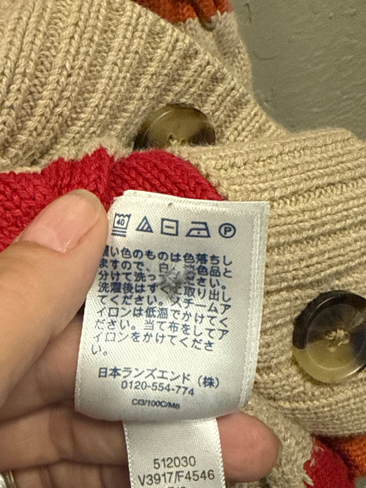 LANDS END COTTON DRIFTER SWEATER