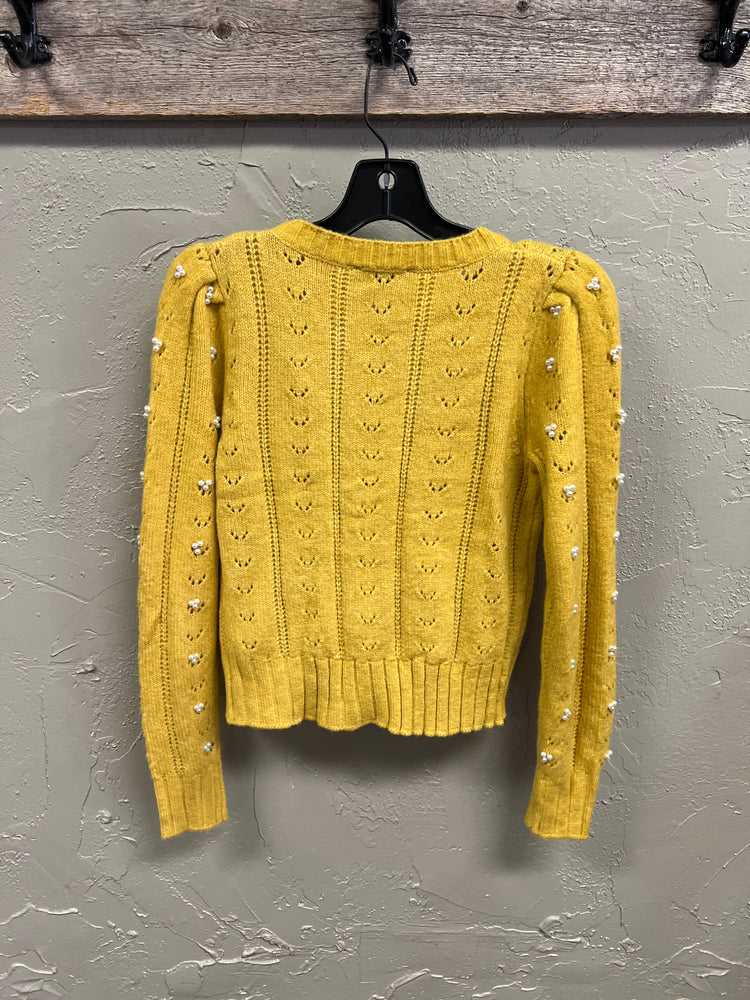 INDUSTRY FRONT RUCHE SWEATER