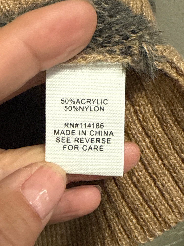 NWT 89th+MADISON FAWN PRINT SWEATER (org$64)